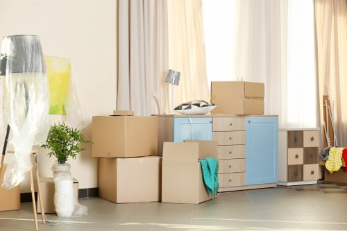 Local removal team helping with a move in Finsbury Park