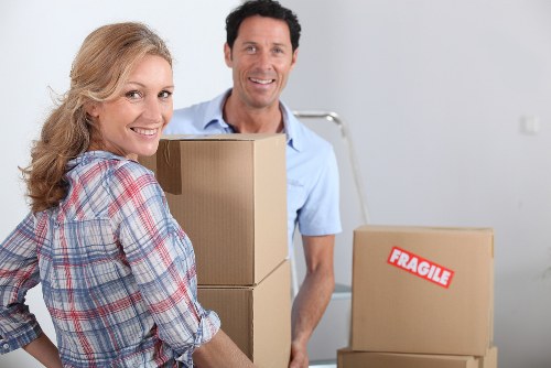Packing and furniture handling for a North London home move