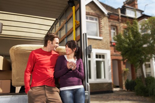 Removal van route planning and access considerations in Finsbury Park streets